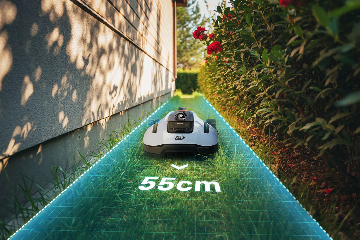 YUKA mini 2 1000 robotická sekačka — fotografie 5