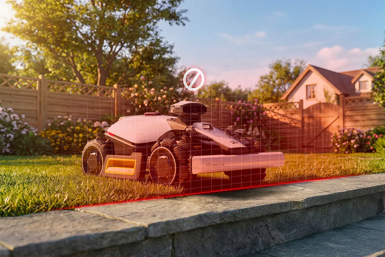 LUBA mini 2 AWD 1000 robotická sekačka — fotografie 2