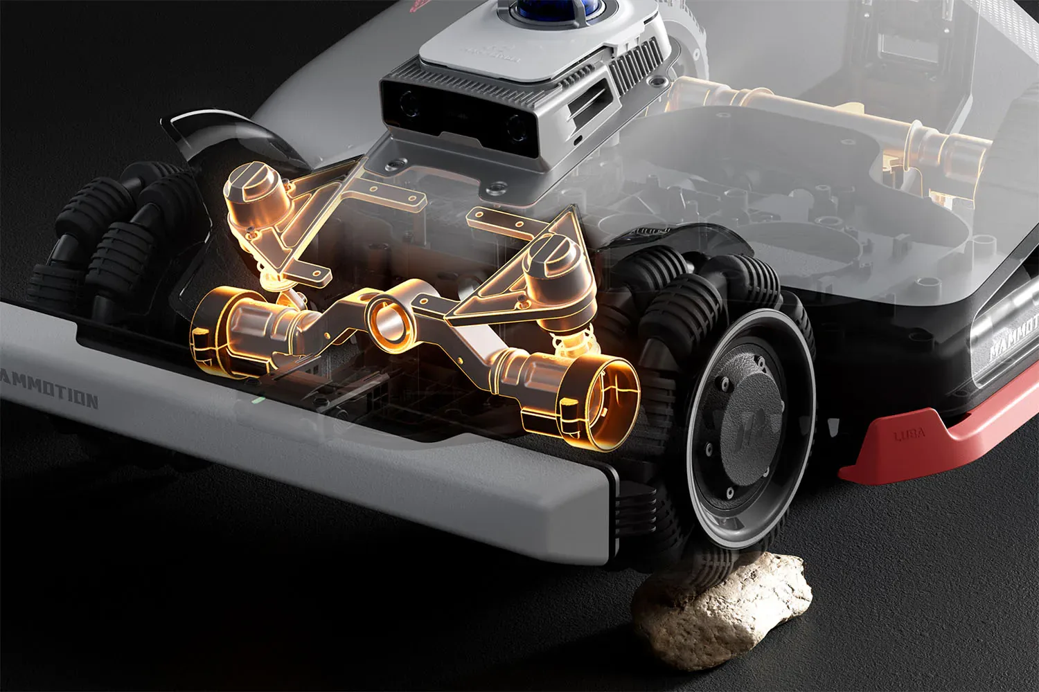 LUBA 3 AWD 1500 robotická sekačka — fotografie 1